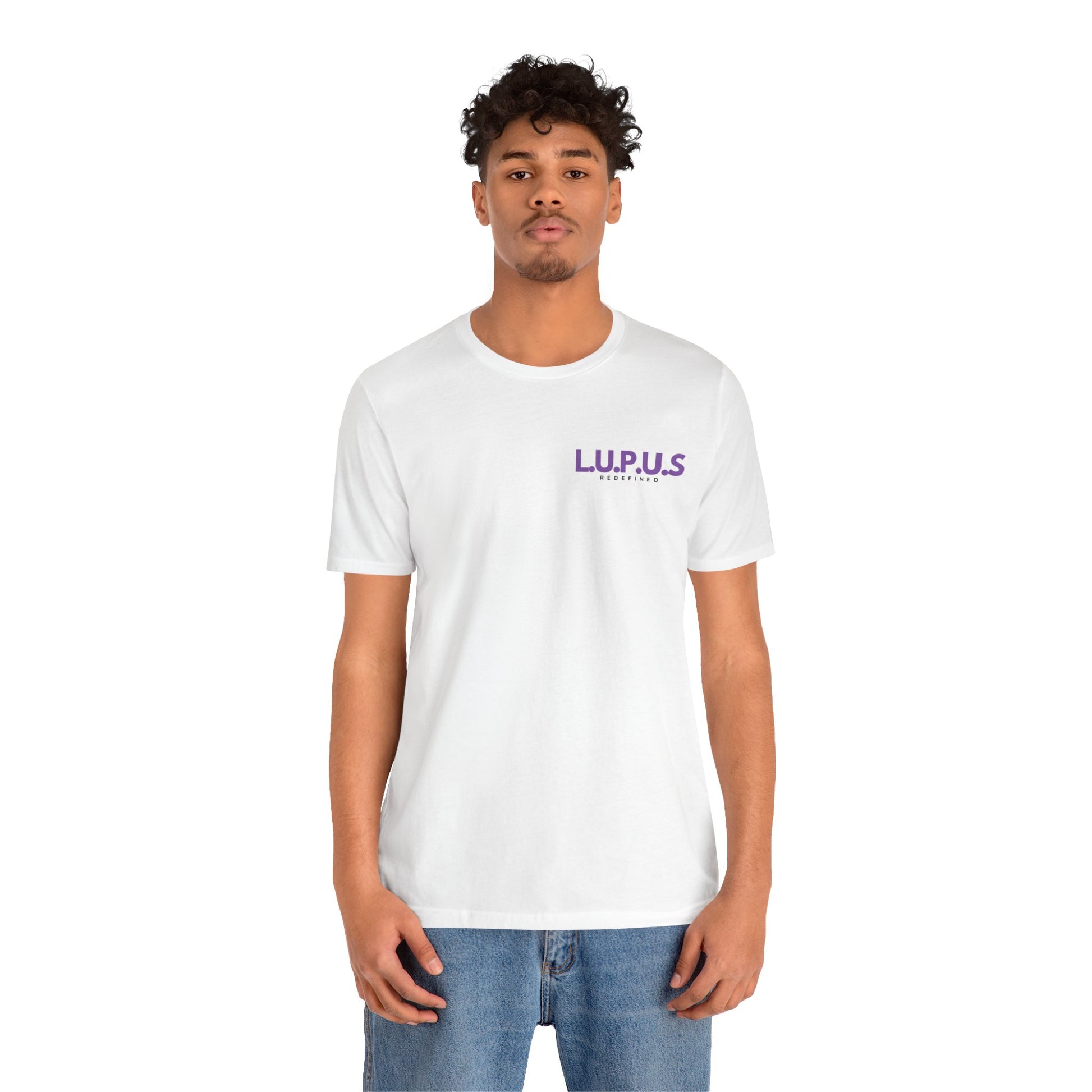 T-Shirt More than a Conqueror Redefine Lupus Unisex Jersey Tee